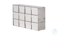 18Artikelen als: Eco aluminium rek voor koelkasten voor 2X3=6 dozen voor 100mmH; aluminium,...