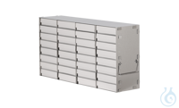 96Artikelen als: Eco aluminium rek voor koelkasten (HxB) 4x3=12 dozen 40mmH; aluminium, afm....