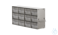 7Artikel ähnlich wie: Eco Alu-Gestell für Kühlschränke für 2X3=6 Boxen für 85mmH; Aluminium,...