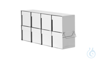 18Artikel ähnlich wie: Standard Gestell für Kühlschränke (HxB) 3x4=12 Boxen 130mmH; Edelstahl,...