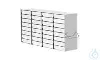96Artikel ähnlich wie: Standard Gestell für Kühlschränke (HxB) 4x3=12 Boxen 40mmH; Edelstahl,...