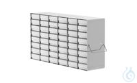 21Artikel ähnlich wie: Gestell für Tenak-Objektträgerboxen für Kühlschränke für 5x4=20...