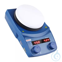Agitateur magnétique avec plaque chauffante ronde, type LED 2002 LED 
Agitateur magnétique avec...