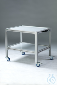 3samankaltaiset artikkelit Equipment and laboratory transport trolley with polypropylene plate (PP),...