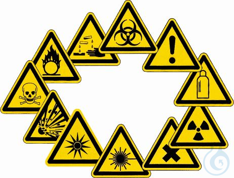 Warnschild, Warnung vor feuergefaehrlichen Stoffen