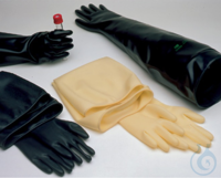 Handschuhe für Glove-Boxen, Latex, Größe 8 
Für die meisten Handschuhkästen...