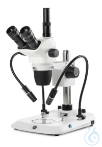 Trinokulares Nexius Stereo-Mikroskop Trinokulares Nexius Stereo-Mikroskop 
mit Säulenstativ und...