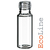 Agilent Suitable Vial 5182-0714 Agilent number: 5182-0714 
Volume: 1.5ml 
Type: Short Thread ND9,...