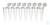LabQ Thin Wall 8-Strip PCR Tubes with Individually Optically Flat Caps, for qPCR 10x 120 pcs....