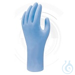 SHOWA Biodegradable Nitril Gloves, powder-free, L World's first fully biodegradable nitril gloves...