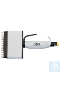 CappAero Multichannel pipette, 12-channel, 10-100 ul