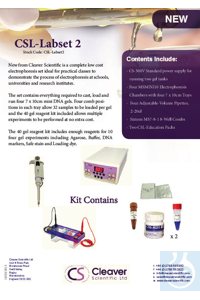 Labset2 Includes: 
•PowerPro 300 
•MSMINI10 X 2 
•CV20 X 4 
•MS7-8-1 X 16 
•CSL-EDUPACK...