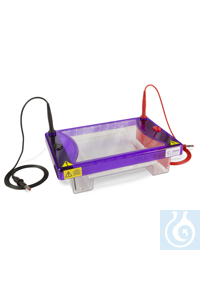 MultiSUB Choice Trio, 3x15cm Including: 
UV Tray, 2x20 sample, 1mm thick combs, loading guides...