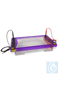 MultiSUB Maxi, 20x10cm Including: 
UV Tray, 2x20 sample, 1mm thick combs, casting dams, loading...