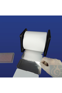 PlateSeal QuickApply™ Dispenser with Pre-Scored Chemical Resistant Foil, for PCR