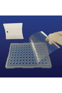 Real-Time PCR Plate Sealing Film, for qPCR, Polyolefin, PlateSeal