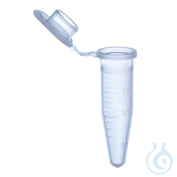 LabQ Microcentrifuge Tubes 1,5 ml, clear, graduated