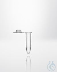 LabQ Reaction Tube 5.0ml, PP, Sterile, with attached Cap