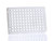 96 Well Semi-Skirted PCR Plate, Roche Style Low profile, 0.1 ml  wells, white polypropylene, cut...