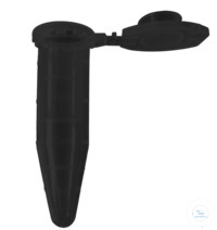 Expell microcentrifuge tubes 1.5 mL, black, bag