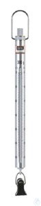 Spring Scale, Max 10 g; d=0,1 g Max 10 g, d= 0,1 g Aluminium scale tube: robust, long service...