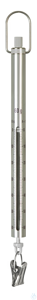 Federwaage, Max 60 g; d=0,25 g Skalenrohr aus Aluminium: robust, langlebig, rostfrei...