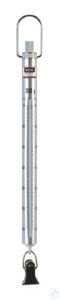 Spring Scale 281-401, Weighing range 300 g, Readout 2 g Aluminium scale tube:...