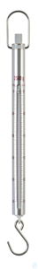 Balance à ressort, Max 2500 g ; d=20 g Tube gradué en aluminium : robuste, durable, inoxydable...