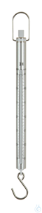 Mechanical force gauge, Max = 3 N ; d = 0,02 N Aluminium scale tube: robust,...