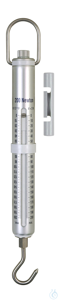 Mechanische krachtmeter, max 200 N; d=2 N Weegschaalbuis van aluminium: robuuste, duurzame,...