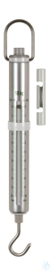 Spring Scale, Max 10000 g; d=100 g Max 10000 g, d= 100 g Aluminium scale tube: robust, long...