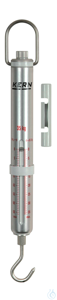 Spring Scale, Max 35 kg; d=0,5 kg Max 35 kg, d= 0,5 kg Aluminium scale tube: robust, long service...