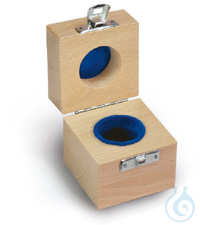 Holz-Gewichtsetui KERN 317-160-100 Holz-Etui für Einzelgewichte...