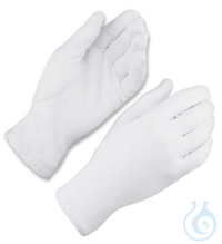 Handschuh Baumwolle 317-280 Hilft die Prüfgewichte im täglichen Gebrauch vor Fingerfett,...