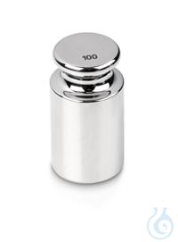 F1 100 g testgewicht, knop, gepolijst roestvrij staal Enkel gewicht, ECO-vorm en knopvorm,...