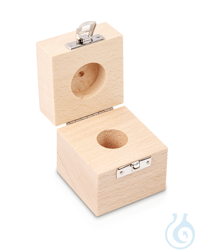 Holz-Gewichtsetui KERN 337-070-200 Holz-Etui für Einzelgewichte...