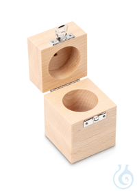 Holz-Gewichtsetui KERN 337-090-200 Holz-Etui für Einzelgewichte...