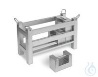 Weight basket 346-055-004, Possible equipment, rectangular weights, OIML class M