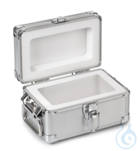 Aluminium weight case 346-060-600, for nominal values 5 kg Block, for classes...