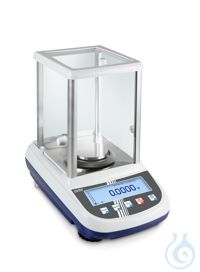 Analysenwaage ALJ 160-4A 160 g / 0,1 mg Wägeplatte Ø 80mm  Analysenwaagen...