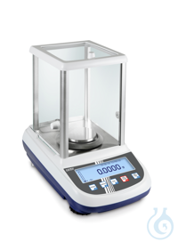 Analytical balance ALJ 160-4AM, Weighing range 160 g, Readout 0,0001 g...