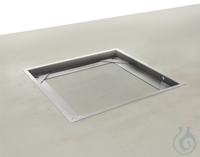 Pit frame 1085x1085x80 mm, SUS304 Stable pit frame, stainless steel, for...