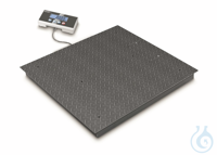 Vloerweegschaal, Max 1500 kg; 3000 kg; d=0,5 kg; 1 kg Weegbrug: gemaakt van antislip gegolfd...