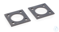 Pair of base plates (1 pieces ), Steel, powder coated Pair of base plates to...