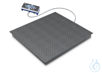 Floor Scale KERN BID 1T-4D High-resolution dual-range floor scale with the...