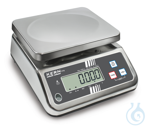 IP-geschuetzte Tischwaage KERN FFN 1K-4NM