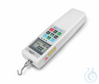 Digitale krachtmeter (intern), max 5 N; d=0,001 N Omkeerbaar display met...