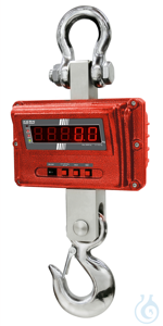 Crane Scale KERN HFM 1T0.1 Robust industrial crane scale with bright LED...