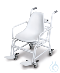 Fauteuil pèse-personne KERN MCB 300K100M Fauteuil pèse-personne mobile à quatre roues orientables...