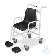 Stoelweegschaal, Max 300 kg; d=0,1 kg Deze stoelweegschaal is het ideale meetinstrument voor de...